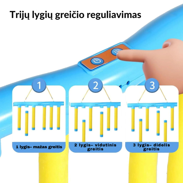 Reakcijos treniruočių žaidimas vaikams