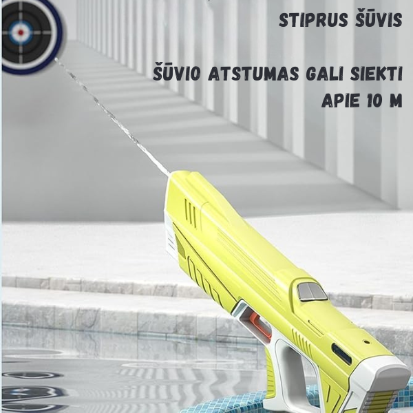 SuperPatranka™ - Automatinis Vandens Šautuvas