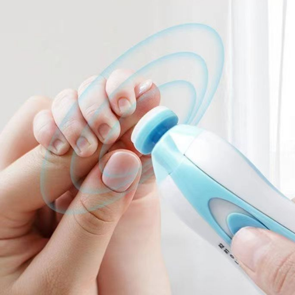 Elektrinis kūdikių nagų priežiūros rinkinys