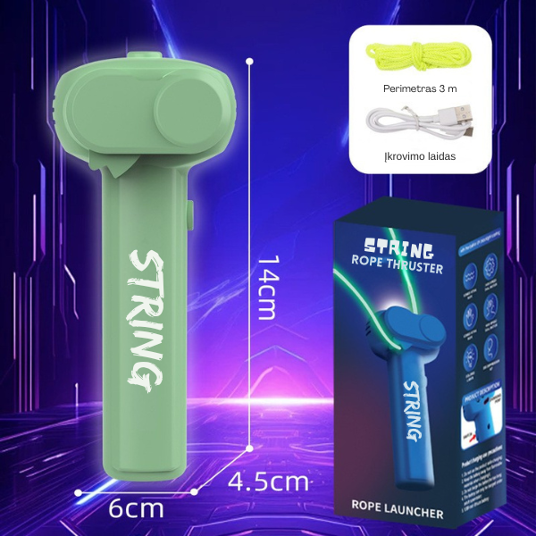 ZipString Luma – interaktyvus švytintis triukų žaislas