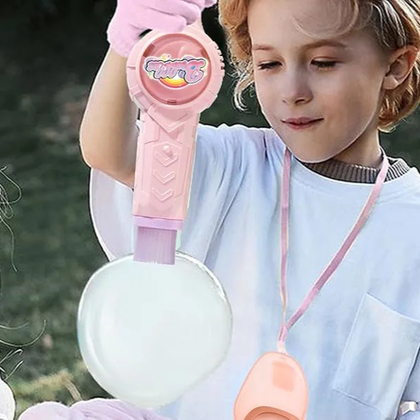 Stebuklingas dūmų burbulų aparatas