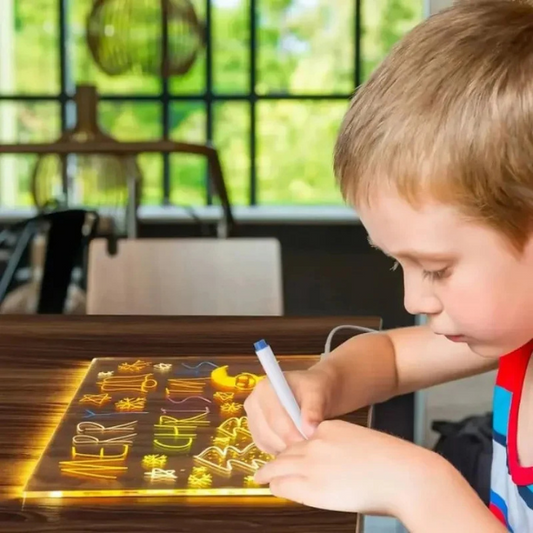 LED piešimo lenta vaikams