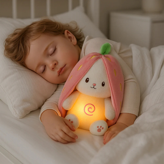 Kvėpuojantis meškiukas „Braškė“