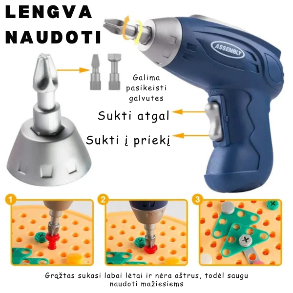 Montessori žaidimo įrankių rinkinys