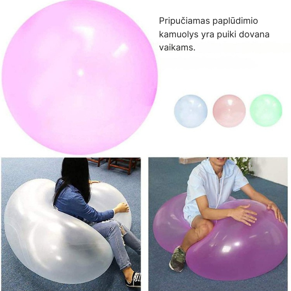 Vandeniu užpildomas kamuolys
