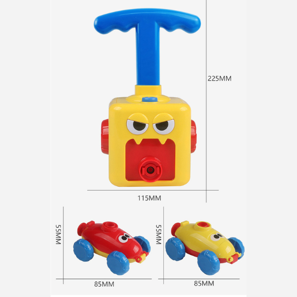 Balionu varomų mašinėlių paleidimo rinkinys