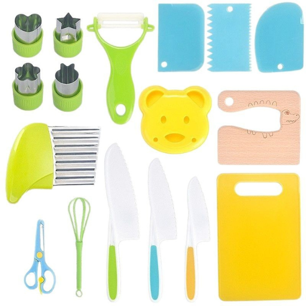 Montessori mažojo virtuvės pagalbininko rinkinys