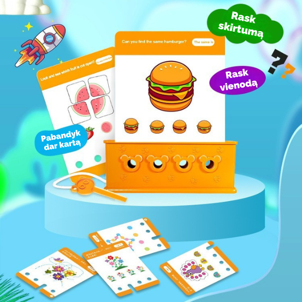 Loginis galvosūkių žaidimas vaikams