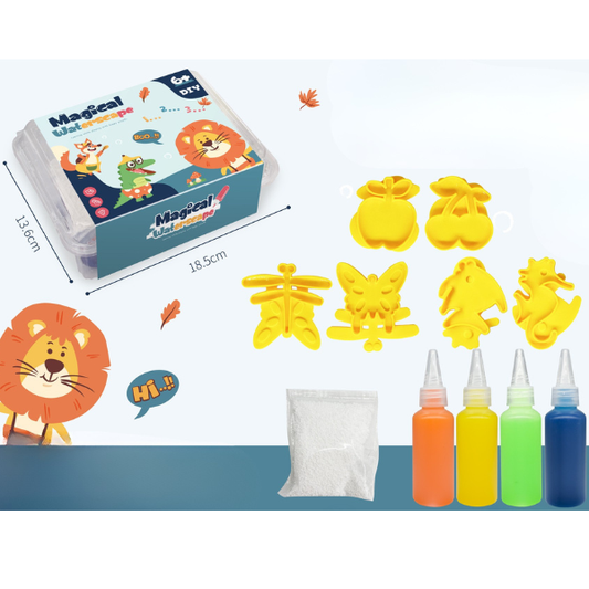 Kūrybinis rinkinys vaikams – 3D gelio figūrėlės