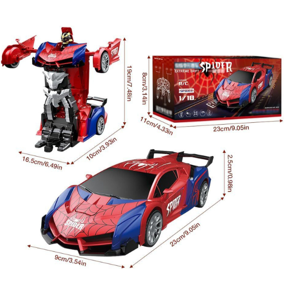 RC robotas - automobilis vaikams su 360° funkcija