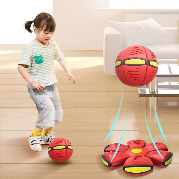 Magiškas šokinėjantis kamuolys „Skraidantis diskas“