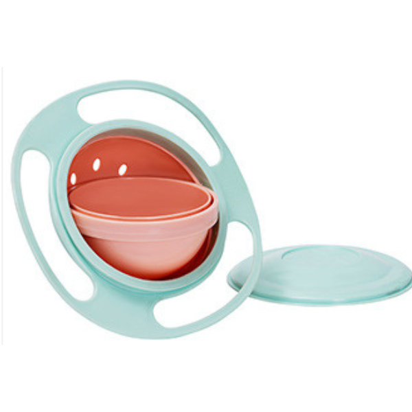 360° neišsiliejantis dubenėlis vaikams