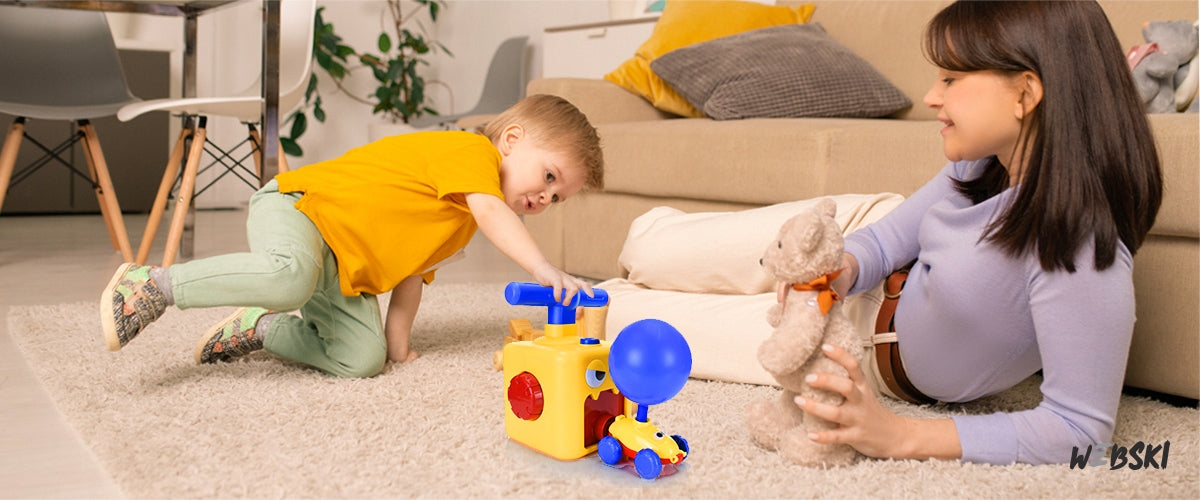 Balionu varomų mašinėlių paleidimo rinkinys